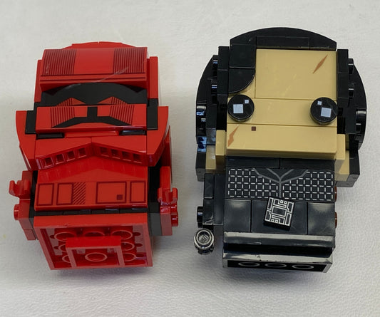 LEGO BrickHeadz Star Wars Kylo Ren & Sith Trooper From Sets #41603 & #75232 As Pictured