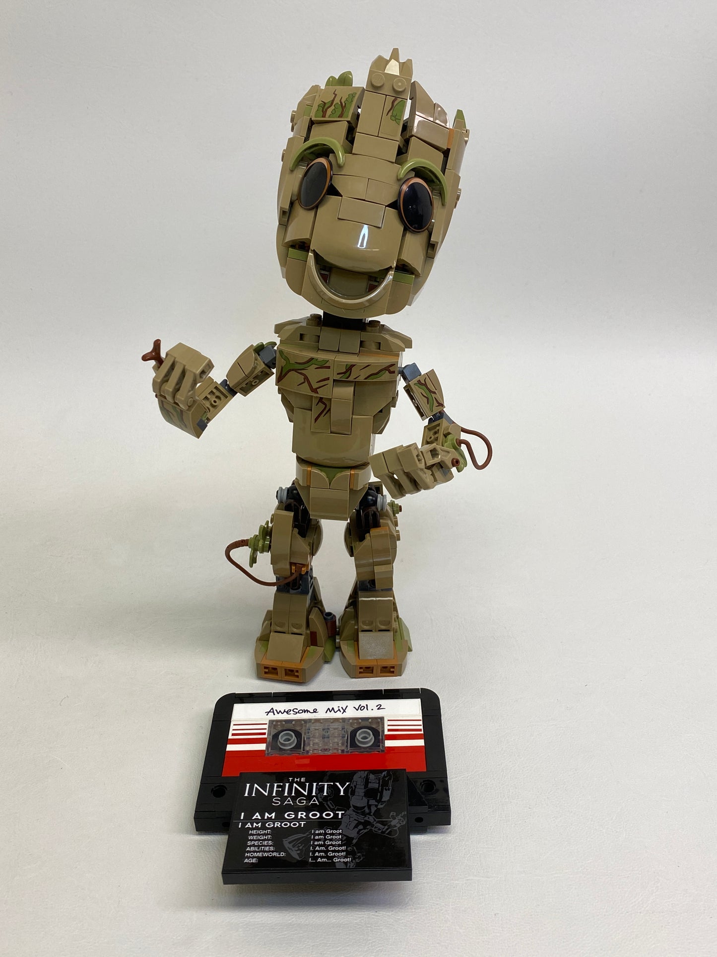 LEGO Marvel Superheroes I Am Groot Set #76217 As Pictured