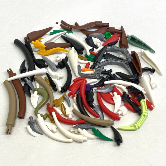 LEGO Animal Claws / Horns / Tails / Teeth Mixed Pack