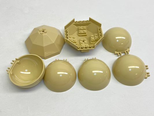 LEGO Tan Windscreen & Cockpit Fun Pack