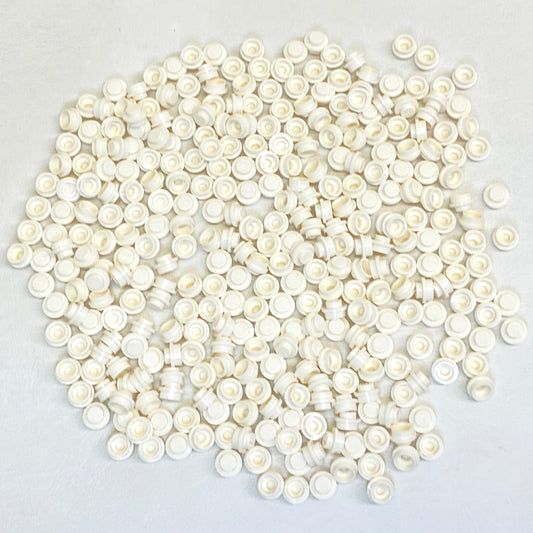 LEGO White 1x1 Round Plate Fun Pack