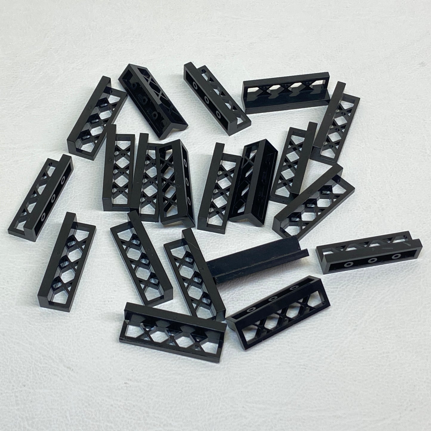 LEGO Black Lattice Fences 1x4x1 Fun Pack of 20