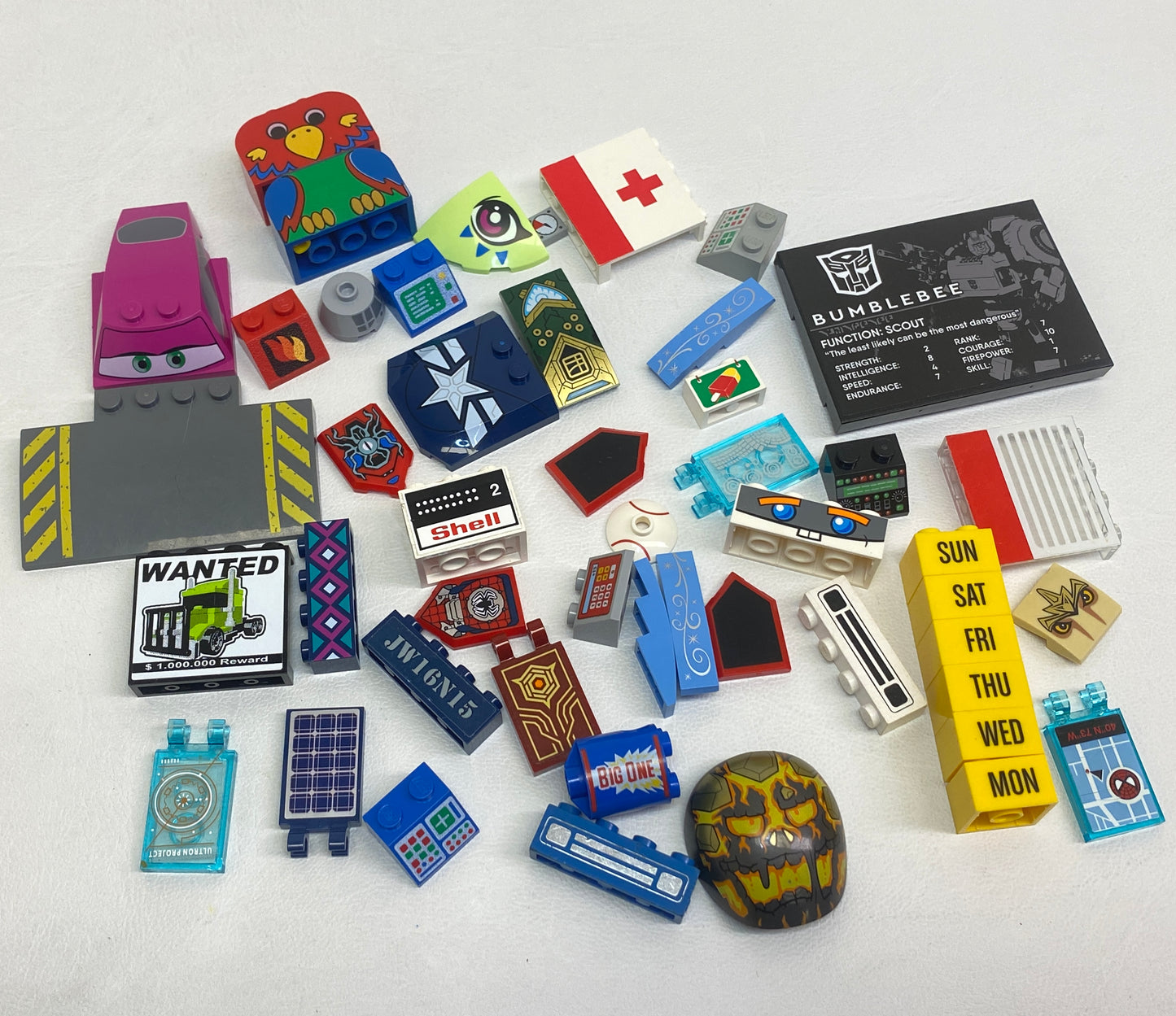 LEGO Mixed Printed Pieces Fun Pack