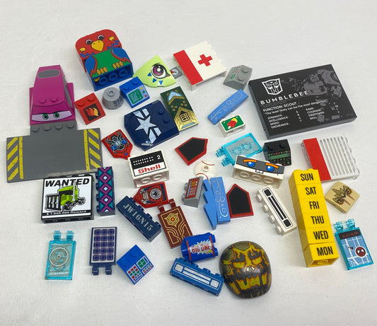 LEGO Mixed Printed Pieces Fun Pack