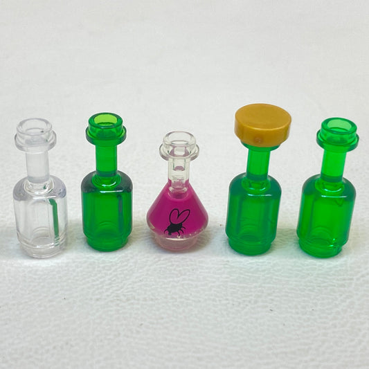 LEGO Accessory Fun Pack Mixed Bottles Flask / Glass