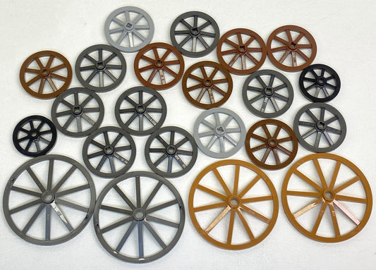 LEGO Cart / Carriage / Wagon Wheels Fun Pack Mixed Colours