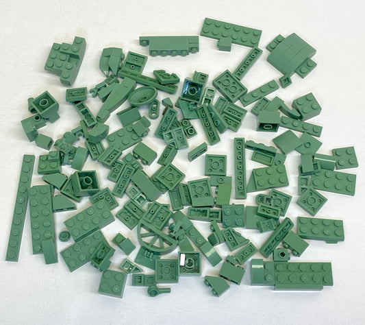 LEGO Sand Green Fun Pack Mixed Pieces