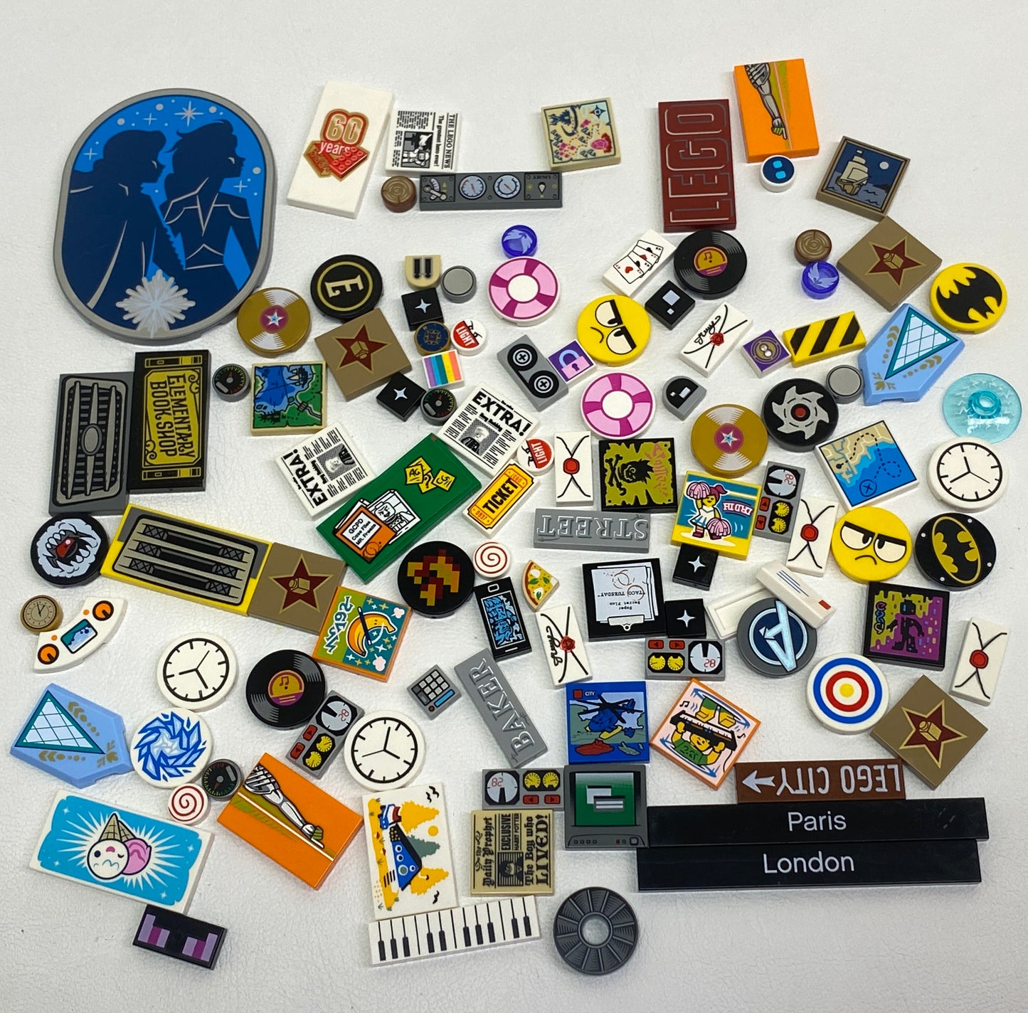 LEGO Printed Tiles Mixed Fun Pack