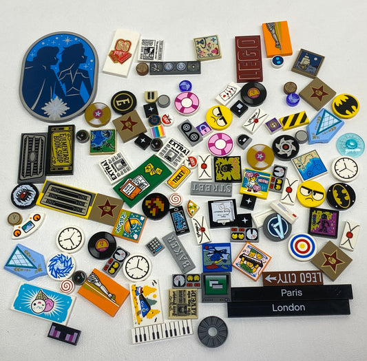 LEGO Printed Tiles Mixed Fun Pack