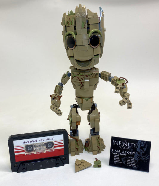 LEGO Marvel Superheroes I Am Groot Set #76217 As Pictured - Includes Instructions