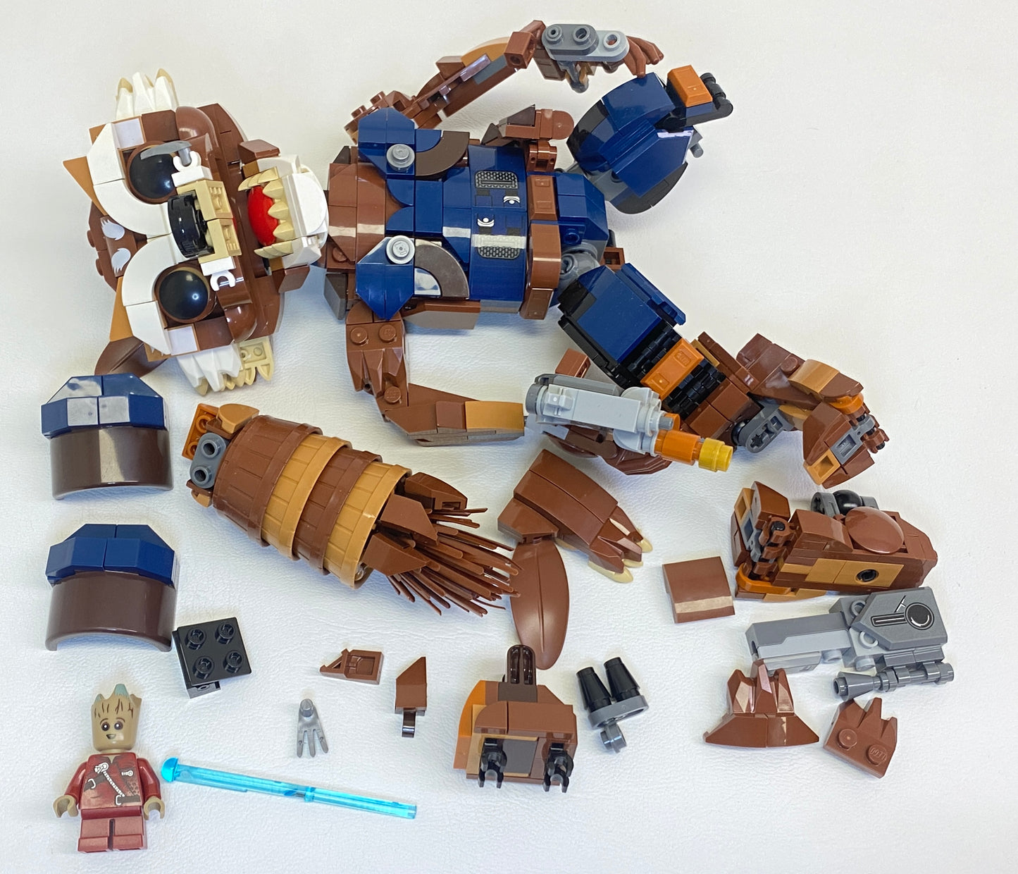 LEGO Marvel Superheroes Rocket & Baby #76282 As Pictured - Includes Minifigure & Instructions