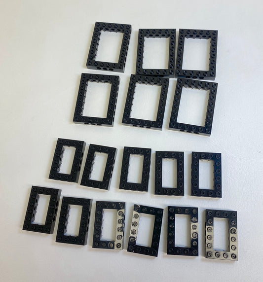 LEGO Technic Black Open Brick and Frame Fun Pack Mixed Sizes