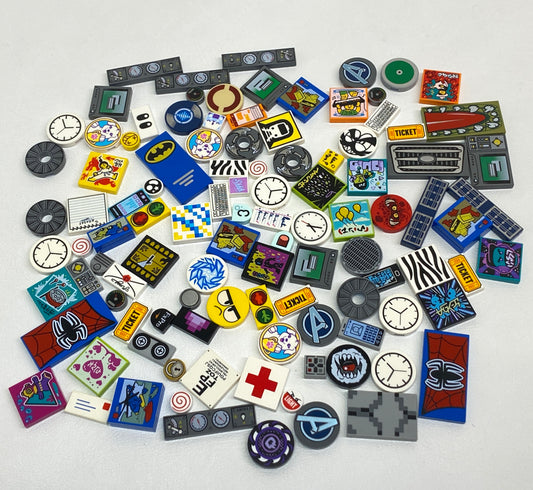 LEGO Printed Tiles Mixed Fun Pack