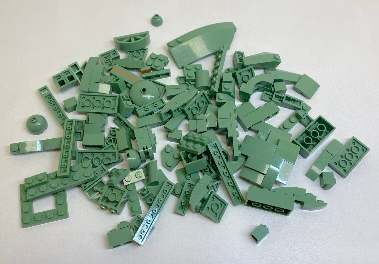 LEGO Sand Green Fun Pack Mixed Pieces