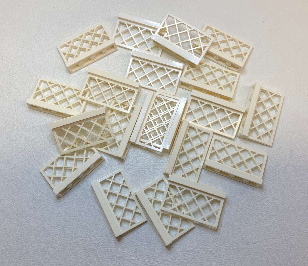 LEGO White Lattice Fences Fun Pack of 20