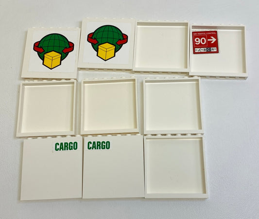 LEGO White Wall Panel Fun Pack