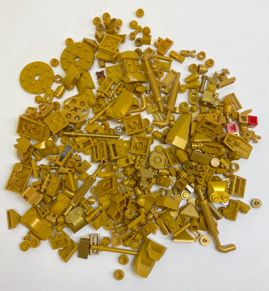 LEGO Pearl Gold Fun Pack Mixed Pieces