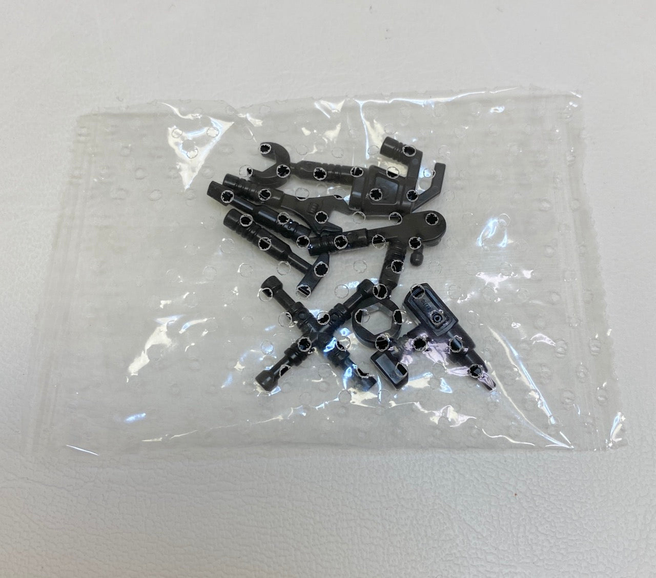 LEGO Minifigure Tools Multipack - BRAND NEW - Black 9 Mixed Pieces