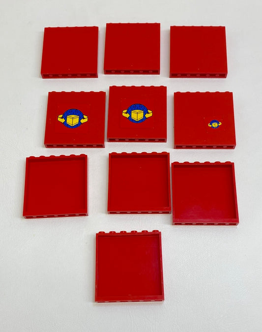 LEGO Red Wall Panel Fun Pack