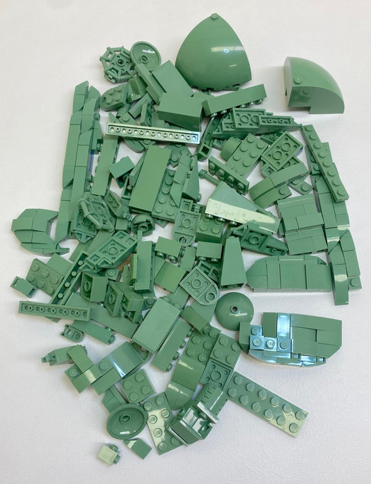 LEGO Sand Green Fun Pack Mixed Pieces