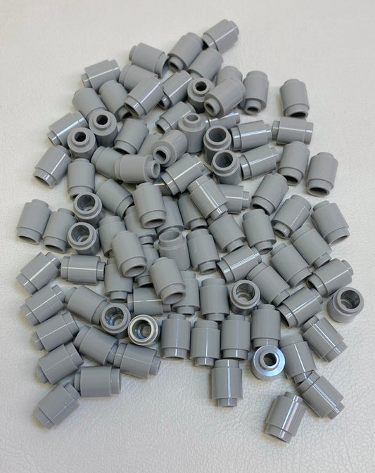 LEGO 1x1 Round Brick Light Bluish Grey Fun Pack