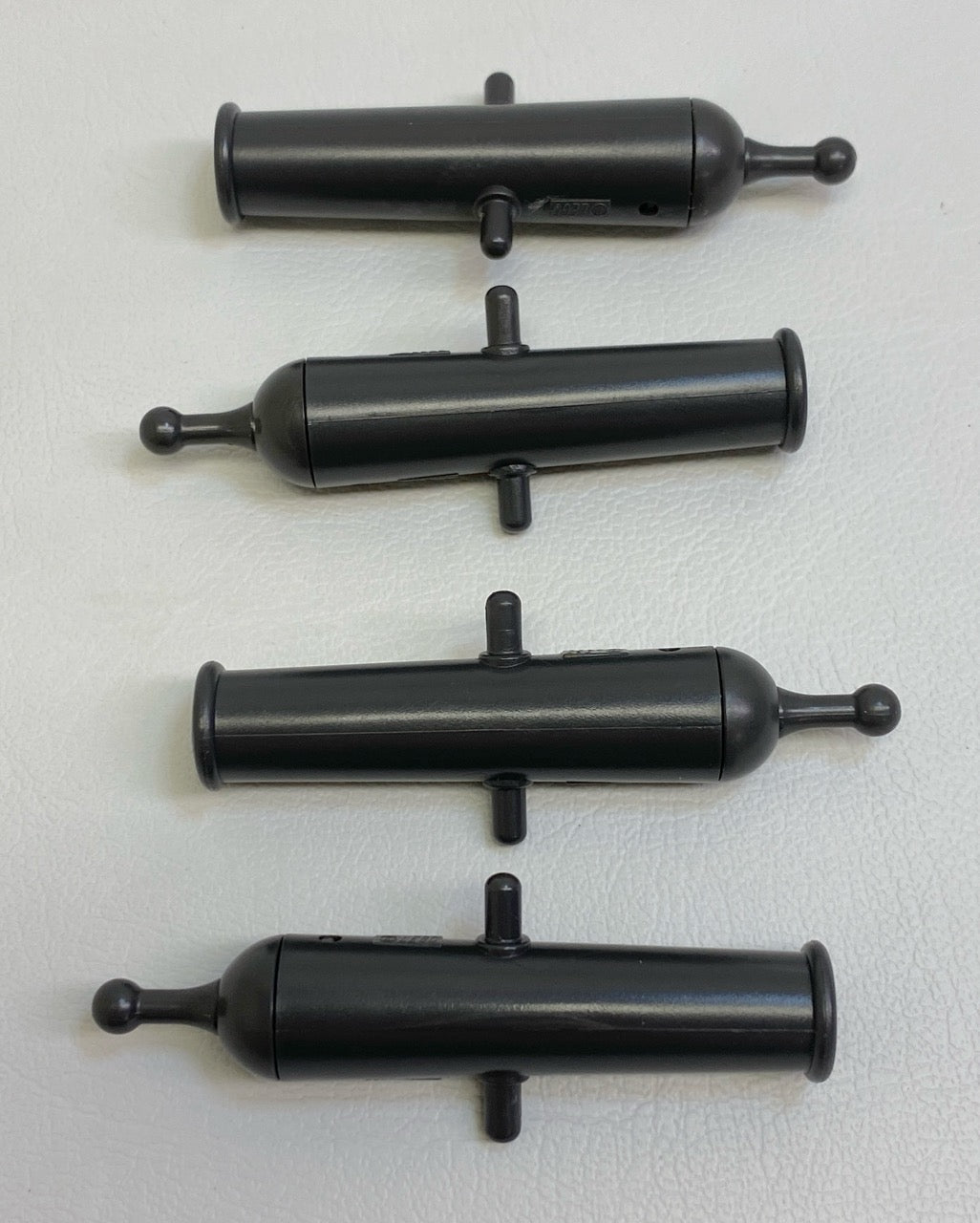 LEGO Cannon Pearl Dark Grey Barrel Fun Pack of 4