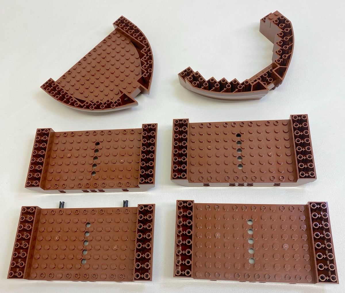 LEGO Pirates Reddish Brown Ship Hull Fun Pack