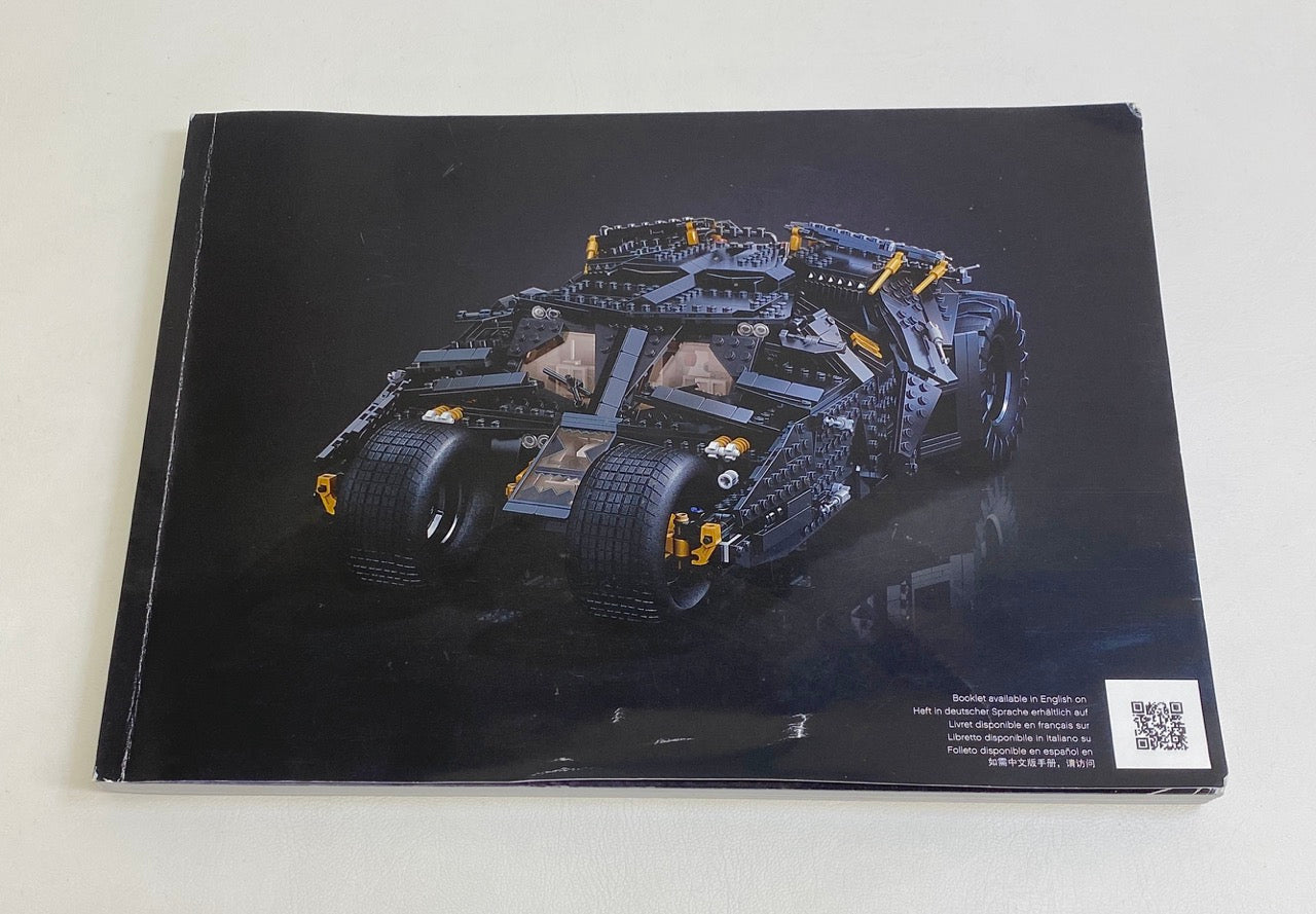 LEGO DC Superheroes Instruction Book From Set #76023 The Tumbler