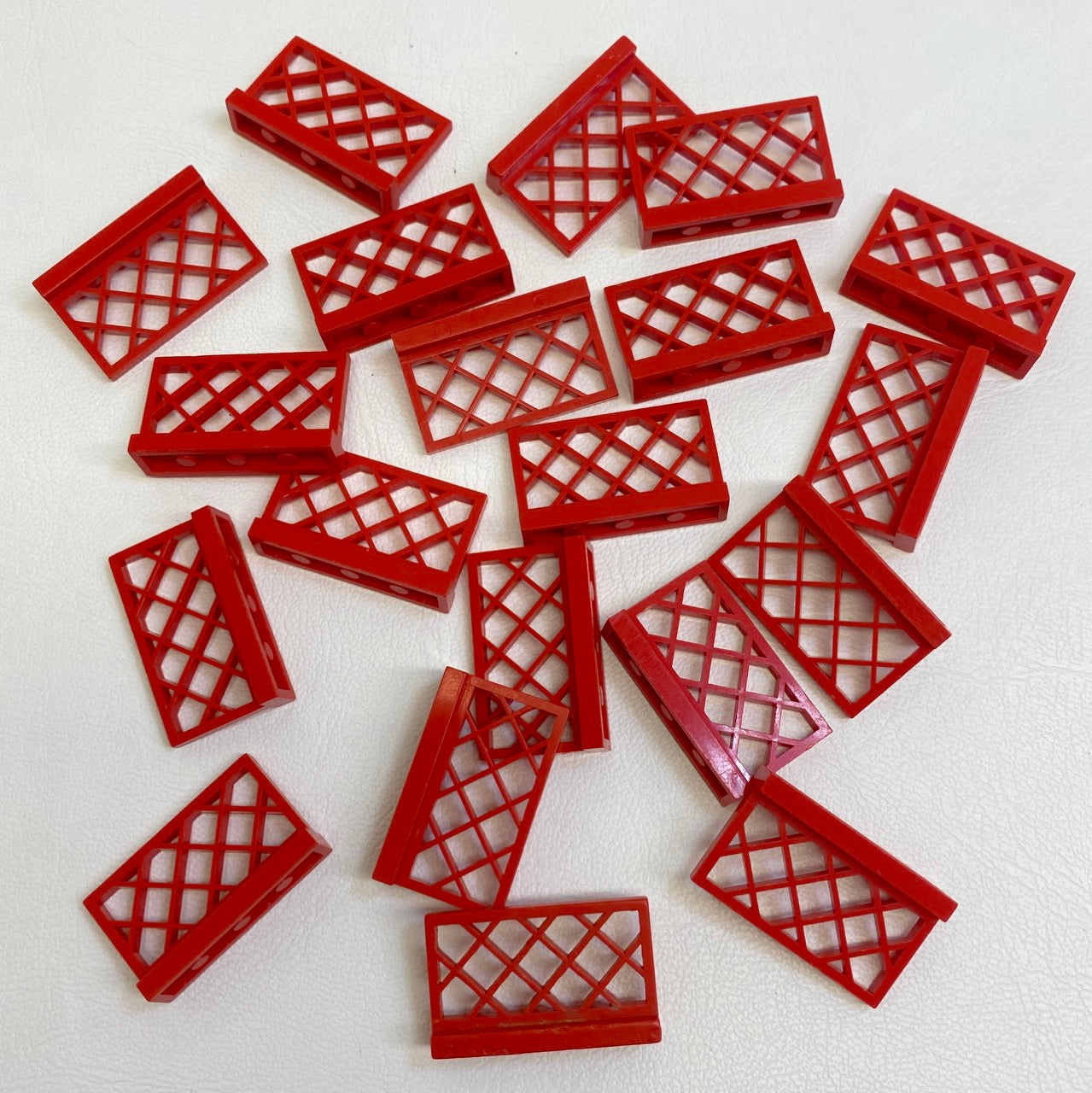 LEGO Red Lattice Fences Fun Pack of 20
