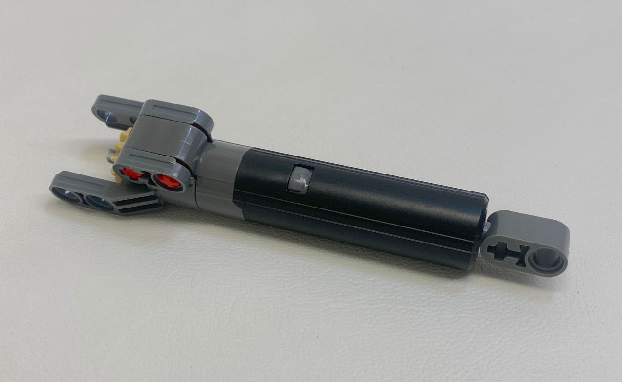 LEGO Technic Linear Actuator Black with Dark Bluish Grey Ends