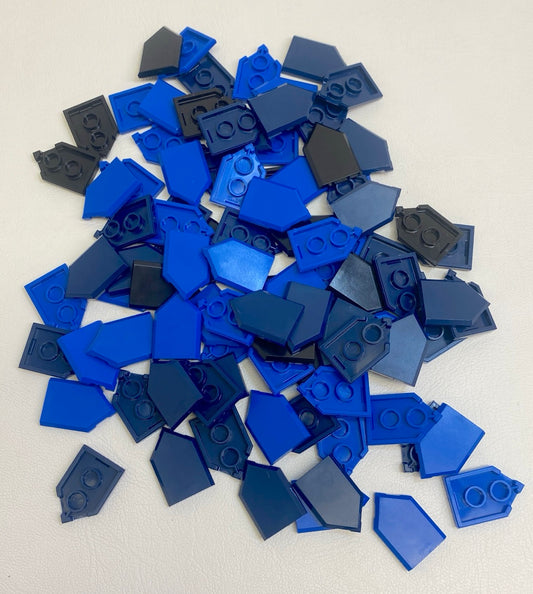 LEGO Tile 2x3 Pentagonal Mixed Colour Fun Pack