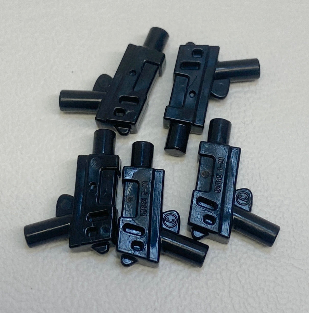 LEGO Minifigure Gun Fun Pack of 5 Black