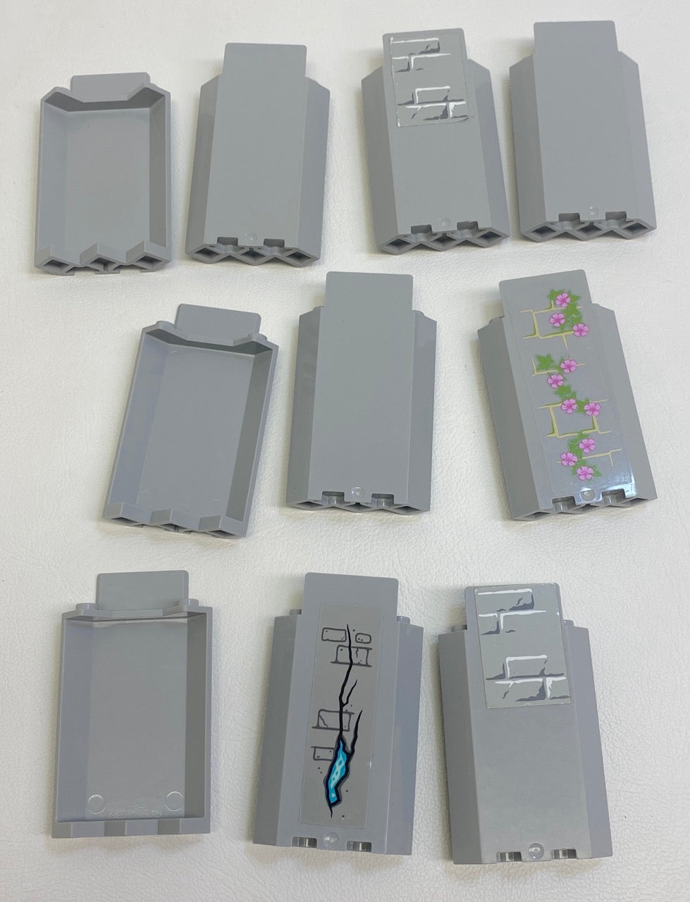 LEGO Wall Panel Light Bluish Grey Fun Pack