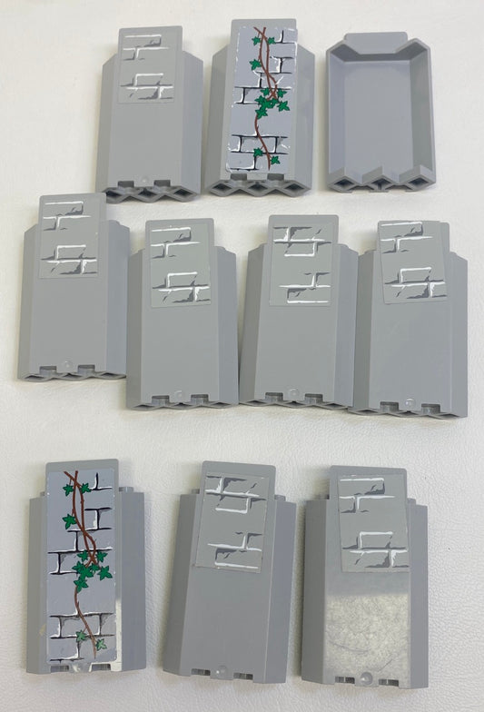 LEGO Wall Panel Light Bluish Grey Fun Pack