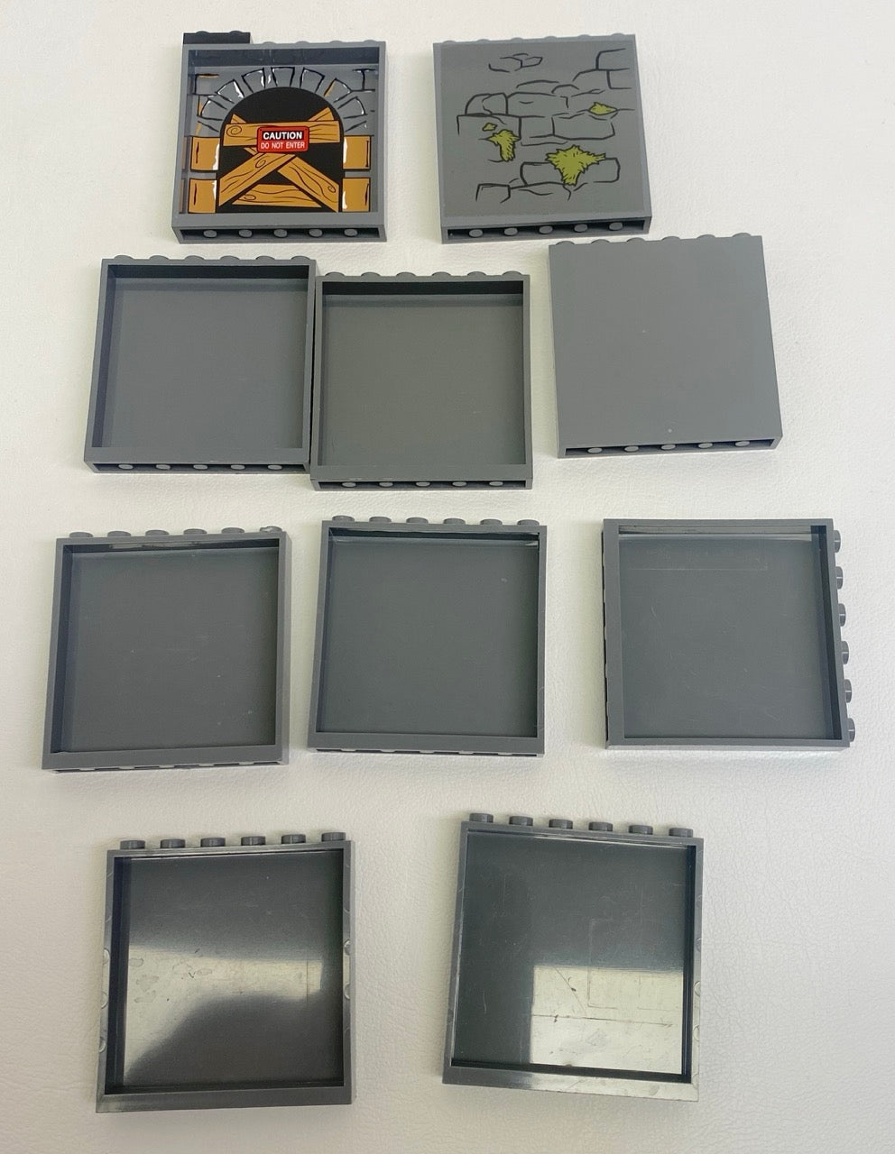 LEGO Wall Panel Light Bluish Grey Fun Pack