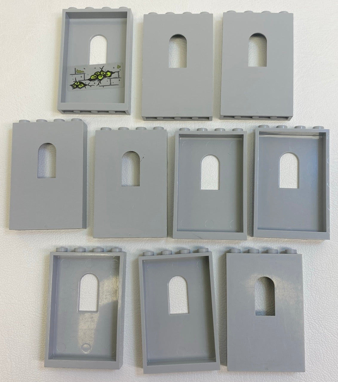LEGO Wall Panel Light Bluish Grey Fun Pack