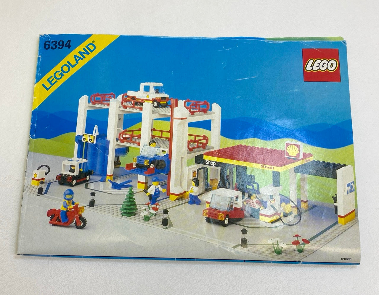 LEGO Vintage Metro Park & Service Tower Instruction Book #6394