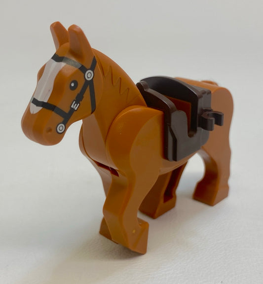 LEGO Animal Dark Orange Horse With Movable Legs