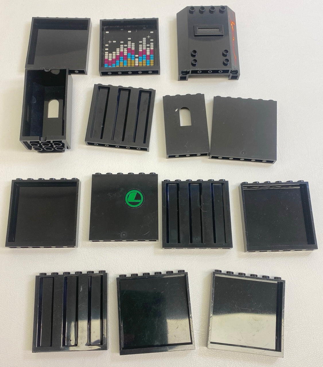 LEGO Black Wall Panel Fun Pack