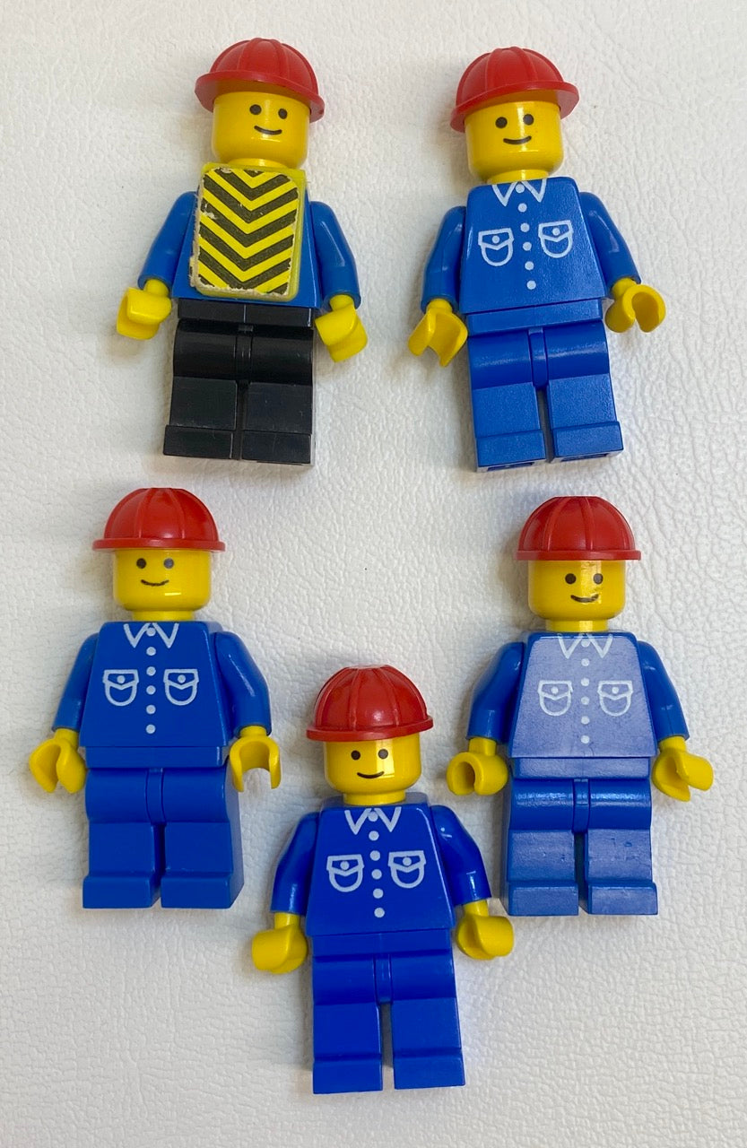 LEGO Minifigure Fun Pack Vintage City Construction Workers