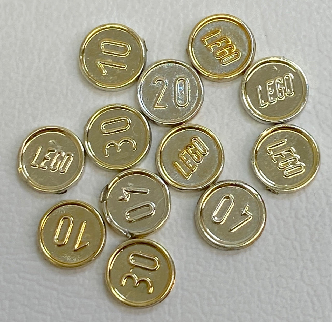 LEGO Chrome Gold Coins Fun Pack