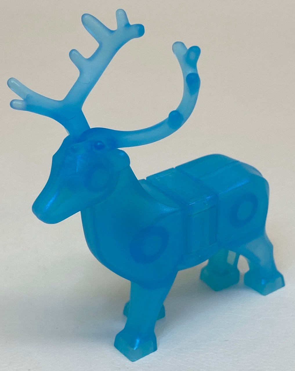 LEGO Animal Deer with Flexible Rubber Antlers Trans Light Blue