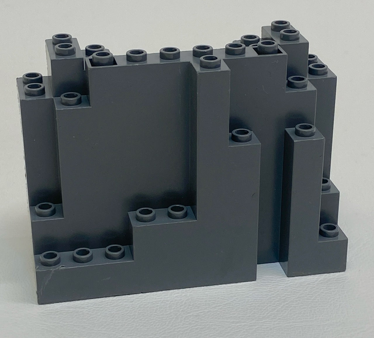 LEGO Rock Panel 4x10x6 Rectangular - Dark Bluish Grey - BURP (Big Ugly Rock Piece)