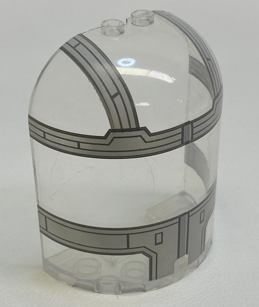 LEGO Star Wars Trans Clear Canopy  / Windscreen for Mandalorian Razor Crest Ship