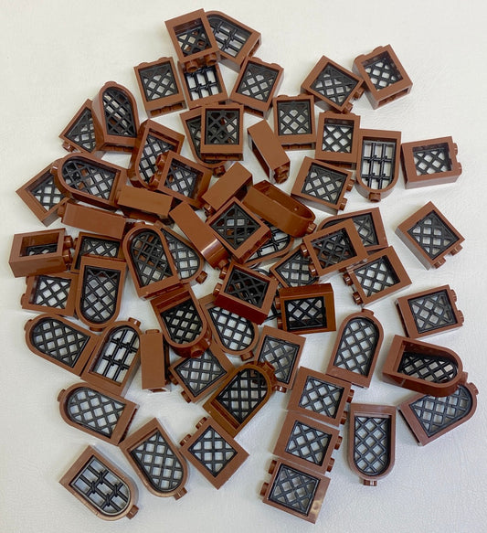 LEGO Reddish Brown Mixed Window Fun Pack