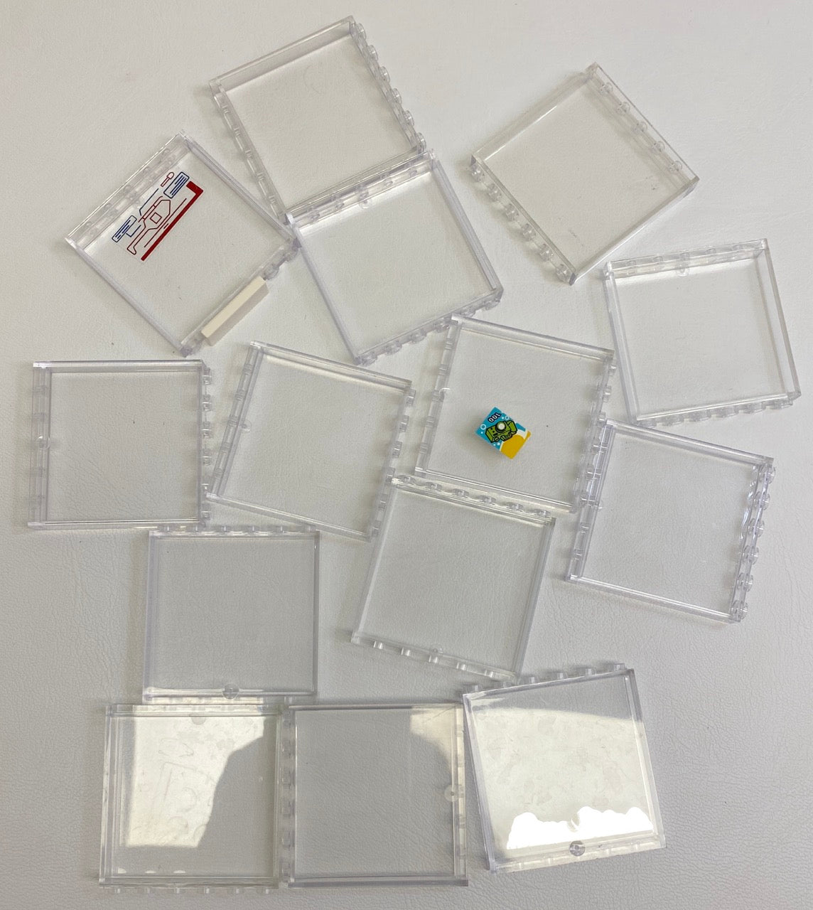 LEGO Panel 1x6x5 Pack of 14 Trans Clear