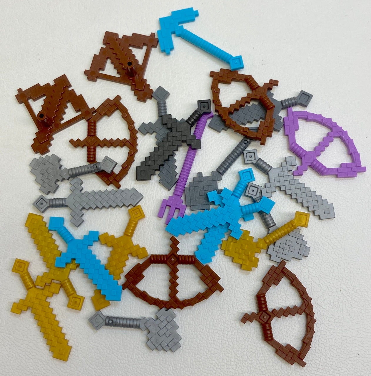 LEGO Minecraft Minifigure Accessory Fun Pack Mixed Tools Weapons