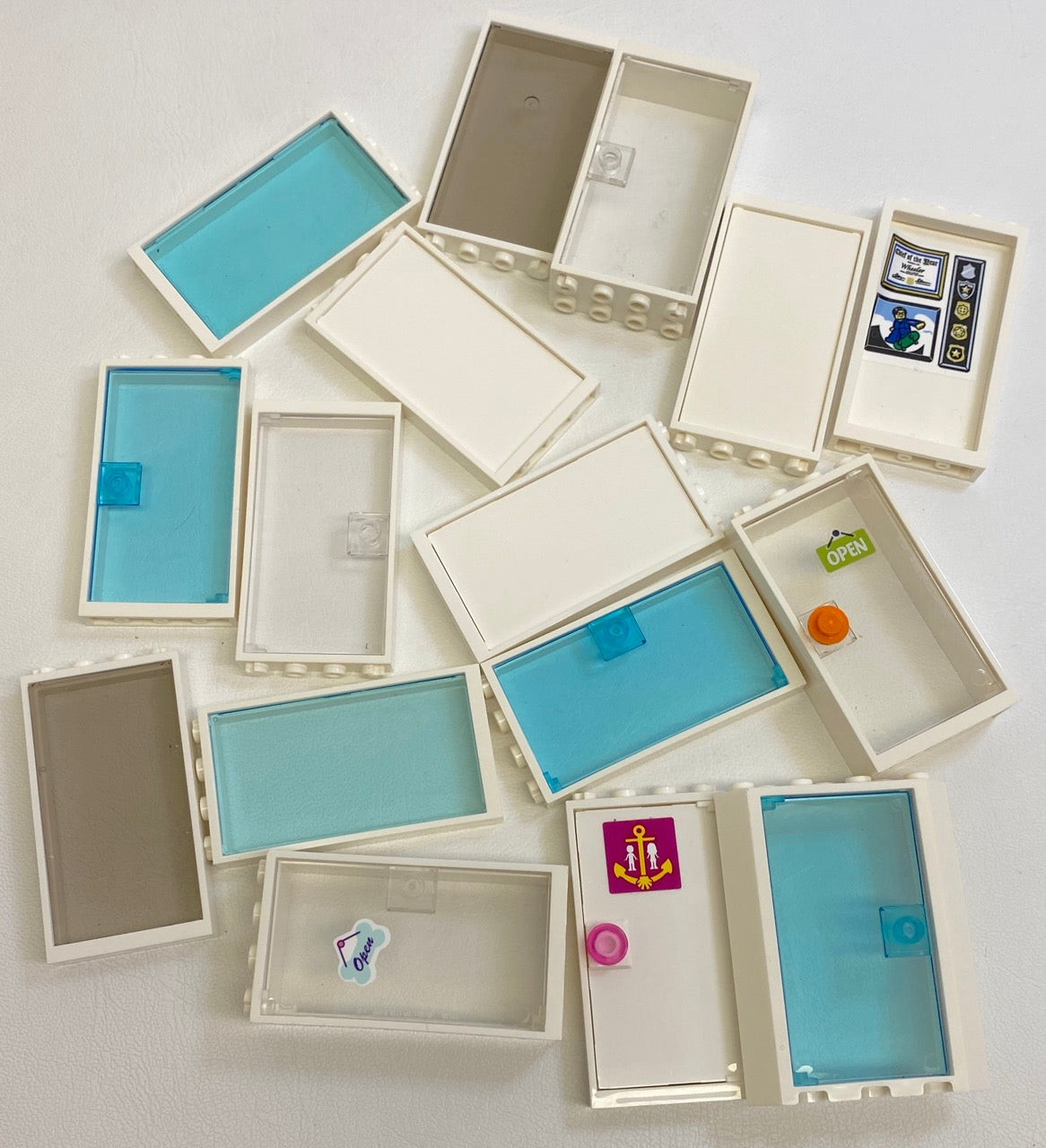 LEGO Door and Window Fun Pack White Frames