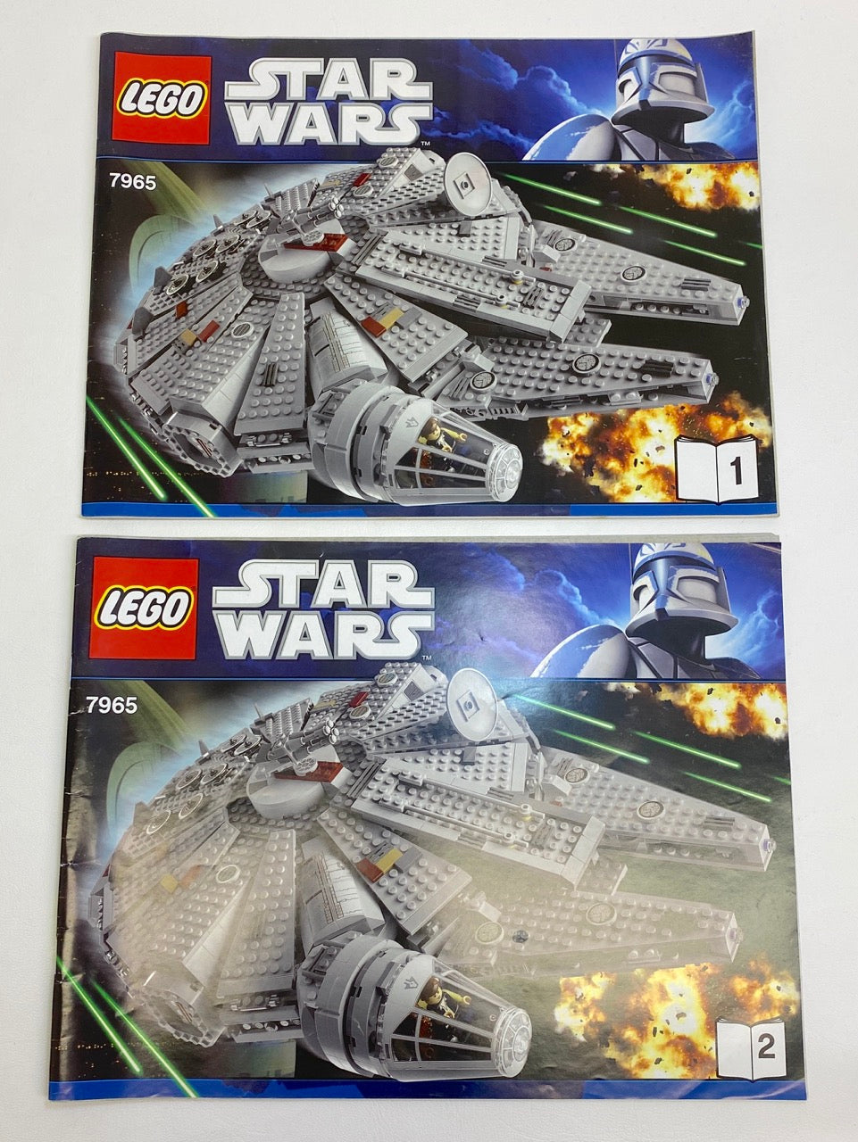 LEGO Star Wars Millennium Falcon Set #7965 with Instructions As Pictured