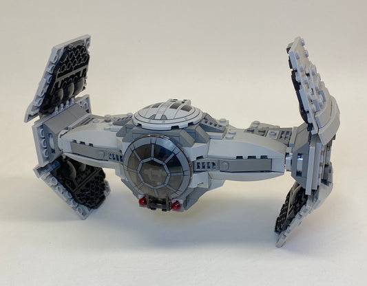 LEGO Star Wars TIE Advanced Prototype Set #75082 As Pictured